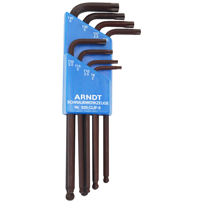 "ALLEN K\/SET TORX COMB B\/P ARNDT - 16PC-SILVER-B\/N 2-6MM & TORX T9-T40"