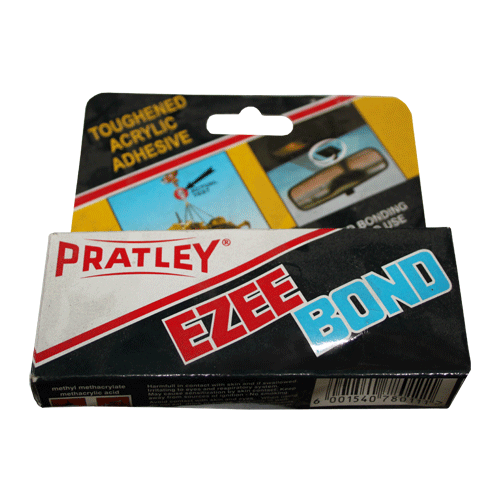 "PRATLEY EZEEBOND 2-PART  20GM - BONDS ALUMINIUM & METAL SHEETS"