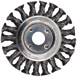 "WIRE WHEEL KNOT 100 X 12MM HAWK - 0.35MM WIRE - FIXED BORE (16MM)"