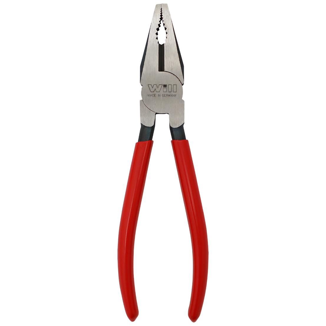 "PLIER COMBINATION 180MM STD  WILL - RED HANDLE"