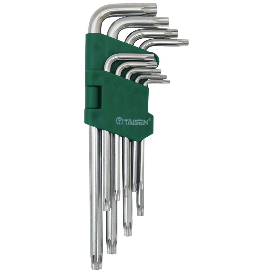 ALLEN K/SET TORX T10-T50 TAISEN - 9PC - (T10/15/20/25/27/30/40/45