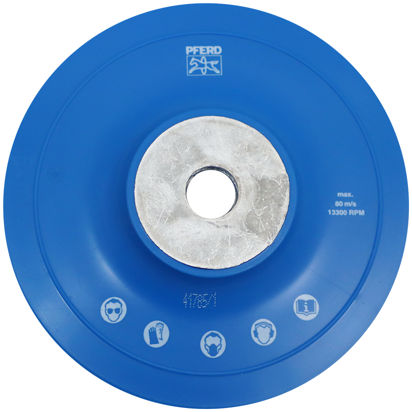 "BACKING PAD PLASTIC 115MM M14 PFERD - DWS - M14 THREAD FOR GRINDERS"