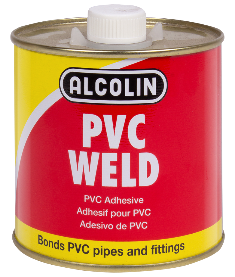 "PVC WELD  500ML TIN ALCOLIN - LOW PRESSURE"