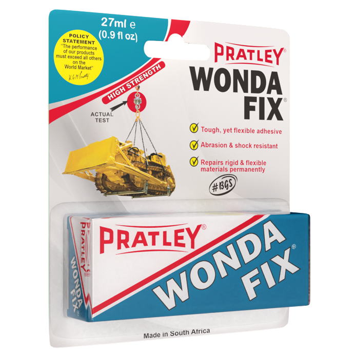"PRATLEY ADH WONDAFIX  27ML - TOUGH & FLEXIBLE ADHESIVE (CREAMY)"