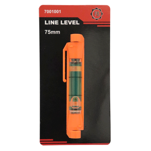"LEVEL LINE 75MM PLASTIC MGS - FLAT BOTTOM FOR SURFACE LEVELLING"