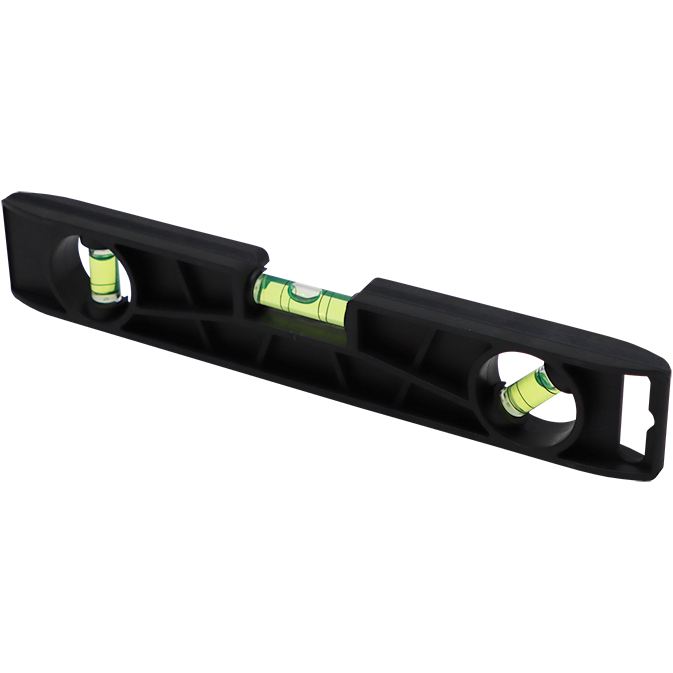 "LEVEL TORPEDO 230MM BLACK MGS - MAGNETIC EDGE - 3 VIALS"