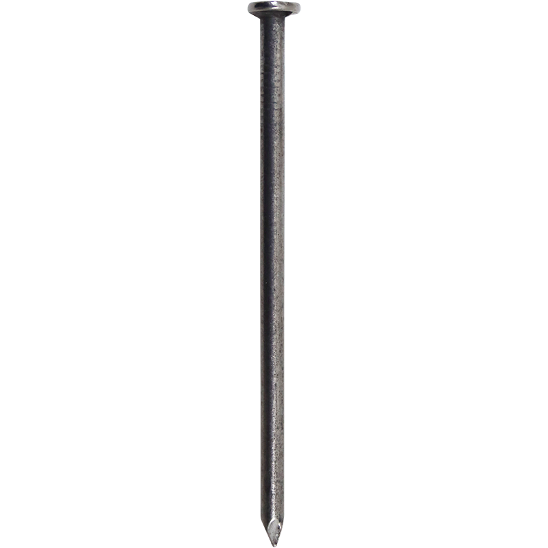"NAIL ROUND WIRE BLK 150 X 5.6MM 1KG - (35) SOLD PER 1KG PACK (BLACK)"
