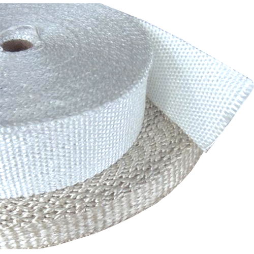 "TAPE WEBBING THERMO 100X2MM 30M ROLL - THERMOGLASS PLAIN WEAVE 500\u00b0C"
