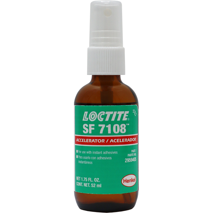 "LO SURFACE ACTIVATOR 50ML 7108  LOC - INCREASES CYANOACRYLATE CURING SPEED"