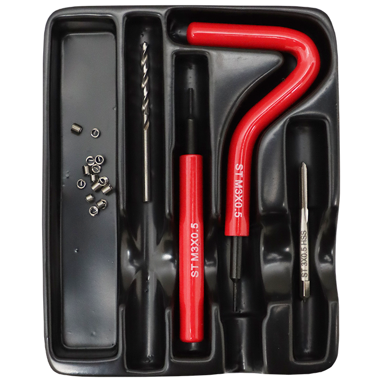 "RECOIL REPAIR KIT  M3 X0.50MM - 0.50MM M\/C THREAD WITH 3MM DIAMETER"