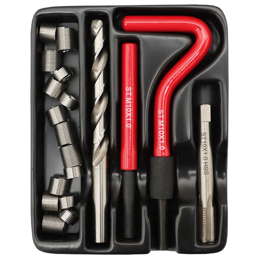 "RECOIL REPAIR KIT M10 X1.00MM - 1.00MM M\/C THREAD WITH 10MM DIAMETER"