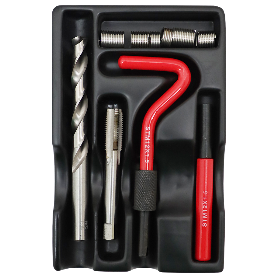 "RECOIL REPAIR KIT M12 X1.25MM - 1.25MM M\/C THREAD WITH 12MM DIAMETER"