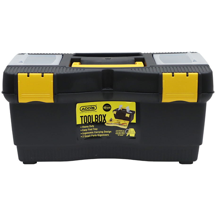 TOOL BOX PLASTIC 48CM ADDIS - PLASTIC TOOLBOX | Fowkes Bros