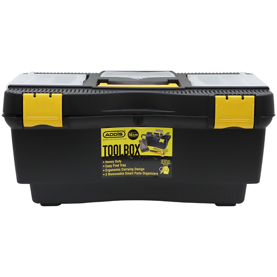 TOOL BOX PLASTIC 56CM ADDIS - PLASTIC TOOLBOX | Fowkes Bros