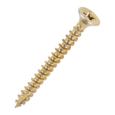 "WOOD SCREW BRASS CSK 3.5X16MM POZ - DIN 97 -   #6X16 (POZI DRIVE)"