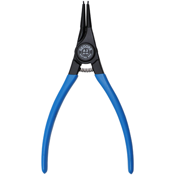 "PLIER CIRCLIP 180MM EXT\/STR  GED - EXTERNAL STRAIGHT - WITH SPRING"