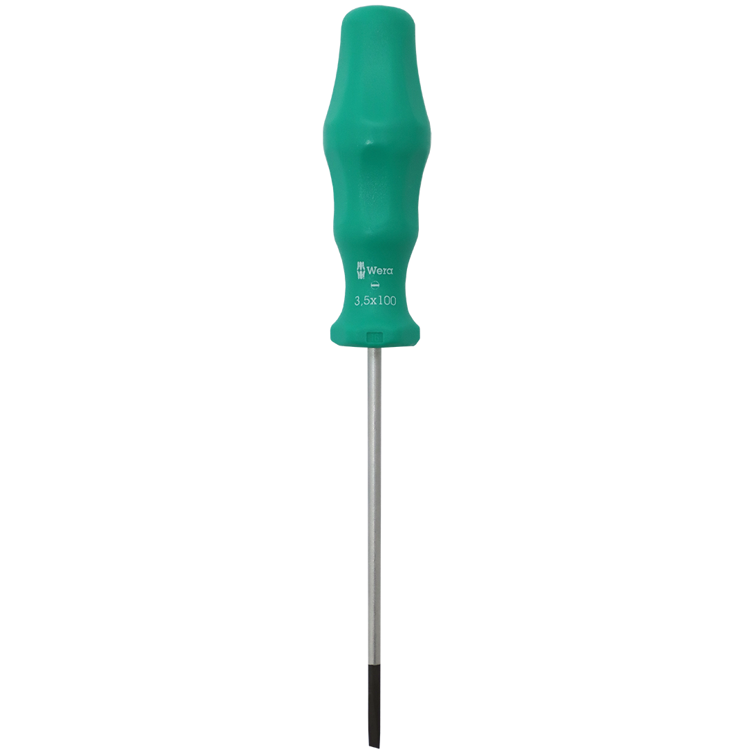 "SCREWDRIVER FLAT  3.5X100 ELS WERA - ELECTRICIANS"