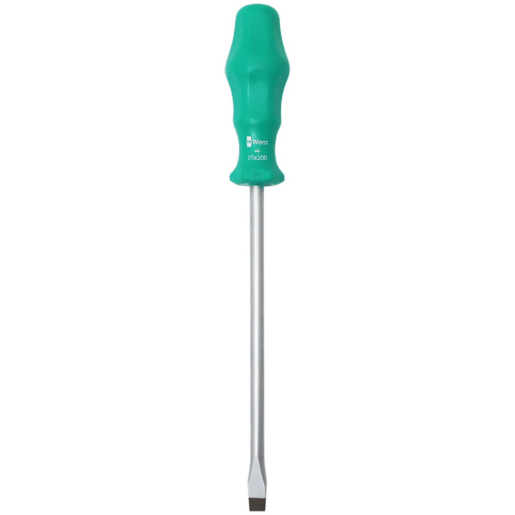 "SCREWDRIVER FLAT 10.0X200 MEC WERA - MECHANICS"