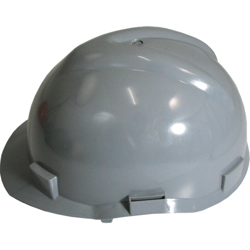 "HARD HAT GREY WITH INNER (SABS) - ADJUSTABLE INNER SIZES 52-64"