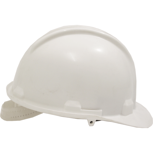 "HARD HAT WHITE WITH INNER (SABS) - ADJUSTABLE INNER SIZES 52-64"