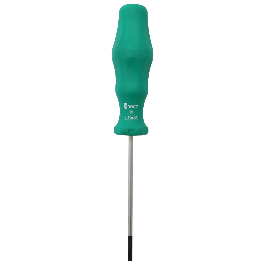 "SCREWDRIVER FLAT  3.0X80 ELS WERA - ELECTRICIANS"