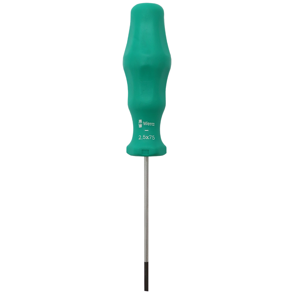 "SCREWDRIVER FLAT  2.5X75 ELS WERA - ELECTRICIANS"