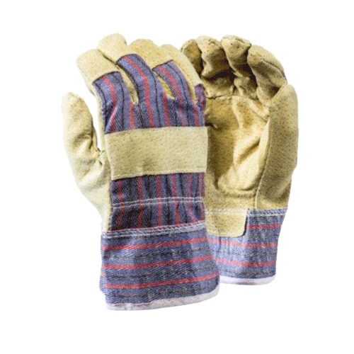 "GLOVE CANDY STRIPE PIGSKIN PALM - DWS - PIGSKIN PALM WITH CANDY BACK"