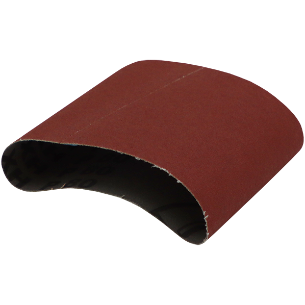 "SANDING BELT A\/O 100 X 282MM  80G - DWS - ALUMINUM OXIDE (BUTT JOINT)"