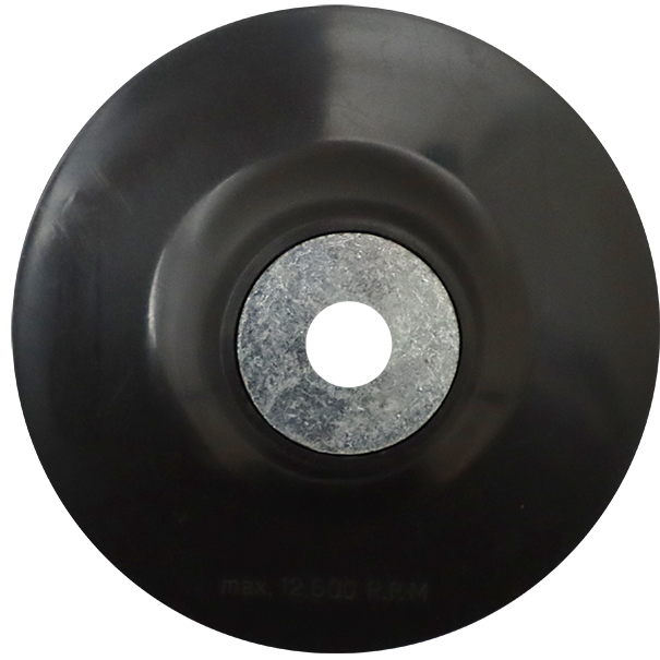 "BACKING PAD PLASTIC 125MM M14 HAWK - M14 THREAD FOR GRINDERS"