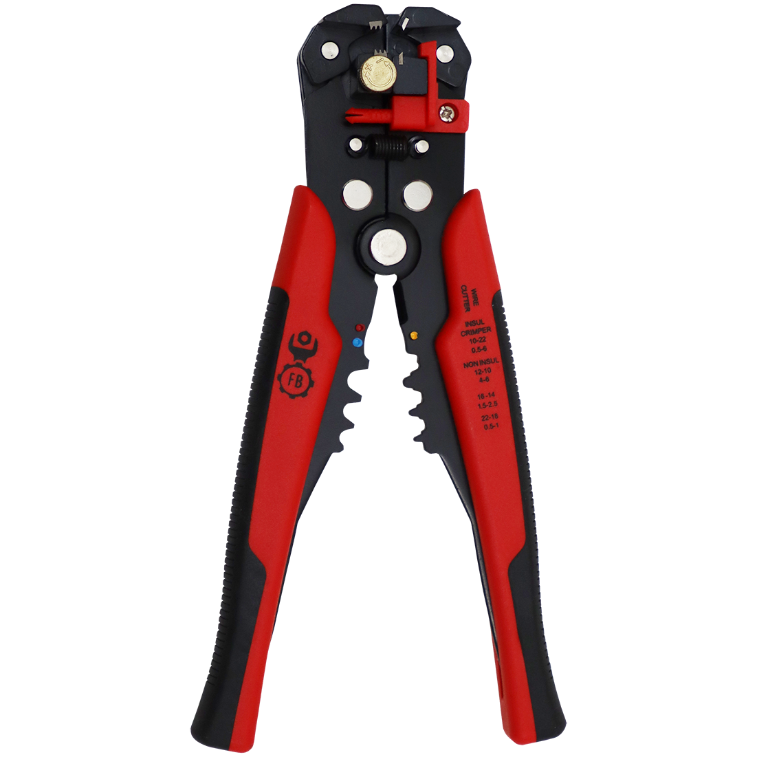 "WIRE STRIPPER AUTOMATIC 3 IN 1 FB - 0.2-6MM (WIRE CUTTER & CRIMPER)"