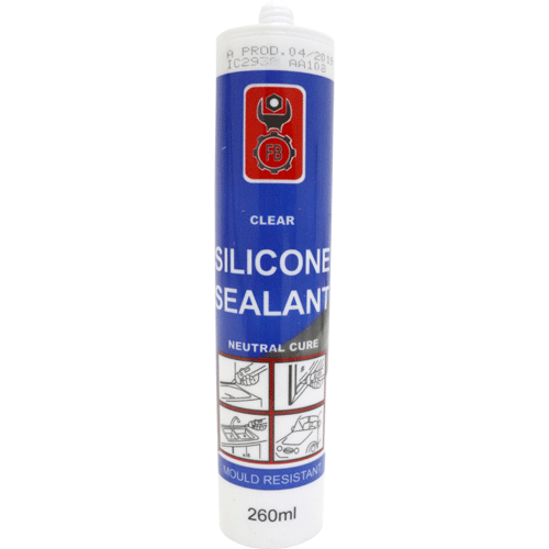 "SILICONE  NEUTRAL CLEAR 260ML FB - NEUTRALLY CURING SILICONE"