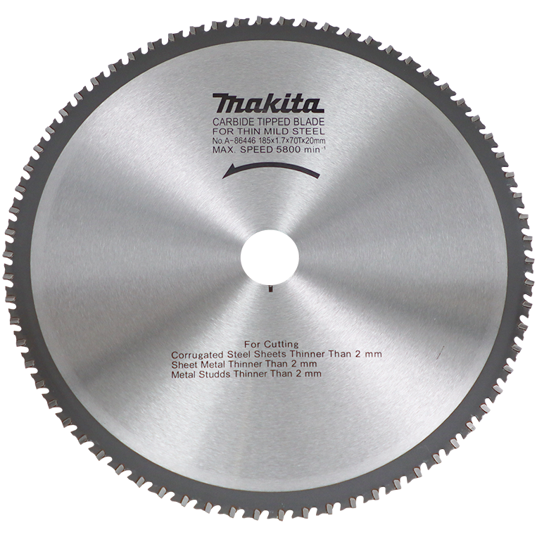 "BL CIRC SAW METAL 185X20X70T TCT MAK - METAL SAW BLADE (FOR 4131 MAKITA SAW)"