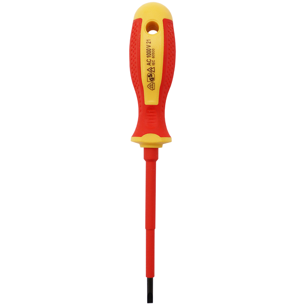 "SCREWDRIVER FLAT  4.0X100 ELS VDE FB - 1000V ELECTRICIANS (INSULATED)"