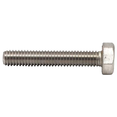 "SETSCREW S\/S A4 316 10 X  50MM - DIN 933 - STAINLESS STEEL (316)"