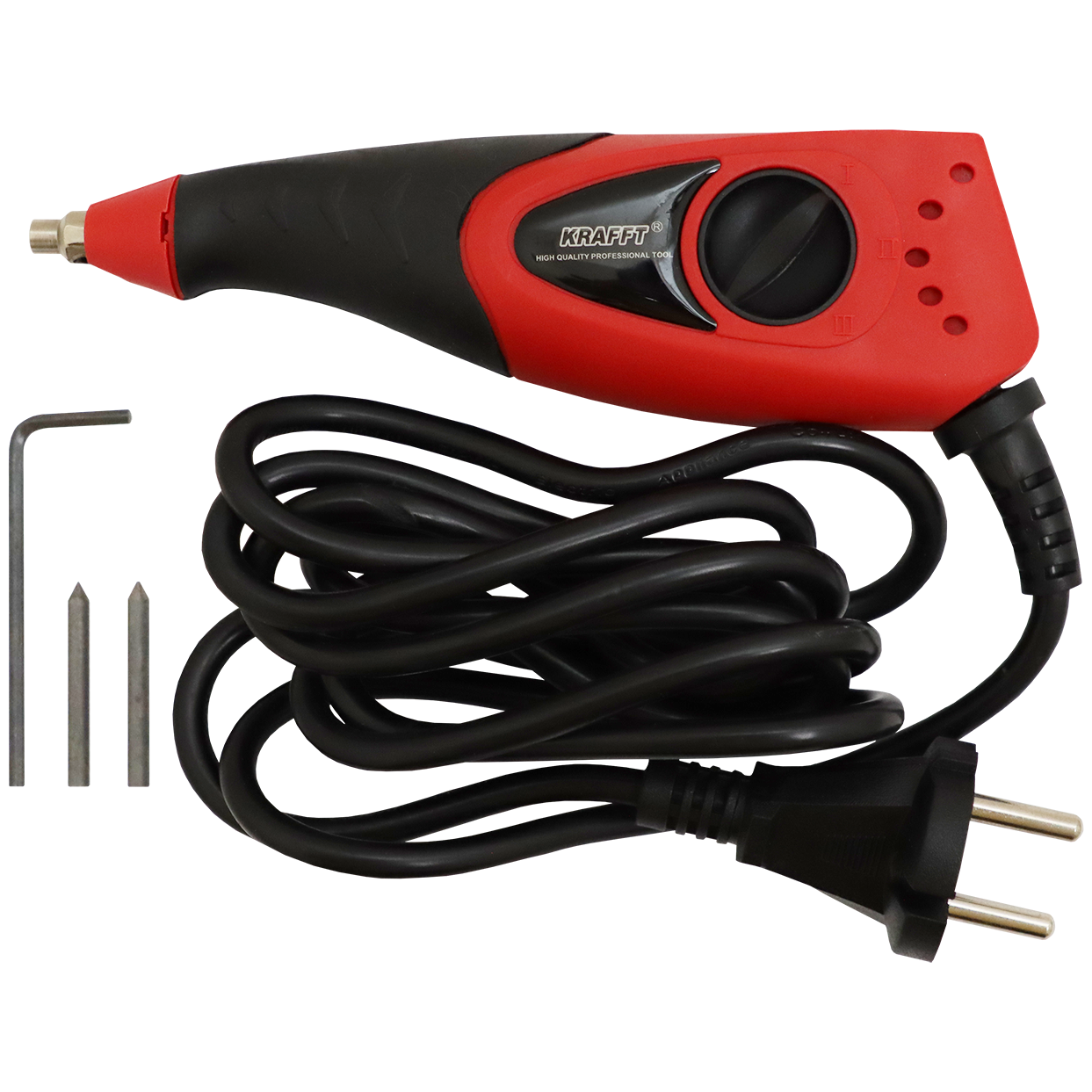"ENGRAVER ELECTRIC 220V 50HZ KRAFT - 3 POSITION STROKE (BLISTER PACK)"