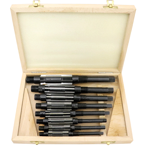 REAMER HAND ADJUST SET 8PCE 8 PIECE SET 11.9126.99MM Fowkes Bros