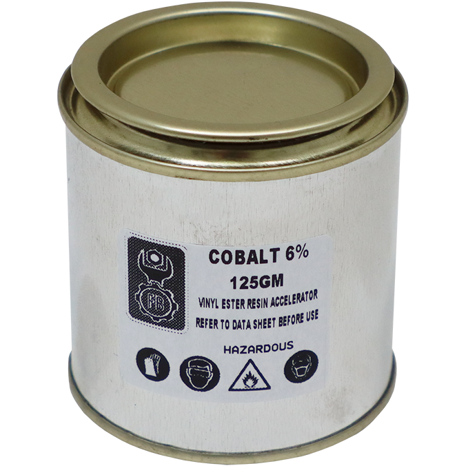 "COBALT 6.00% (AC1)  125GM  NETT PRICE - ACCELERATOR FOR VINYL ESTER - READ TDS"