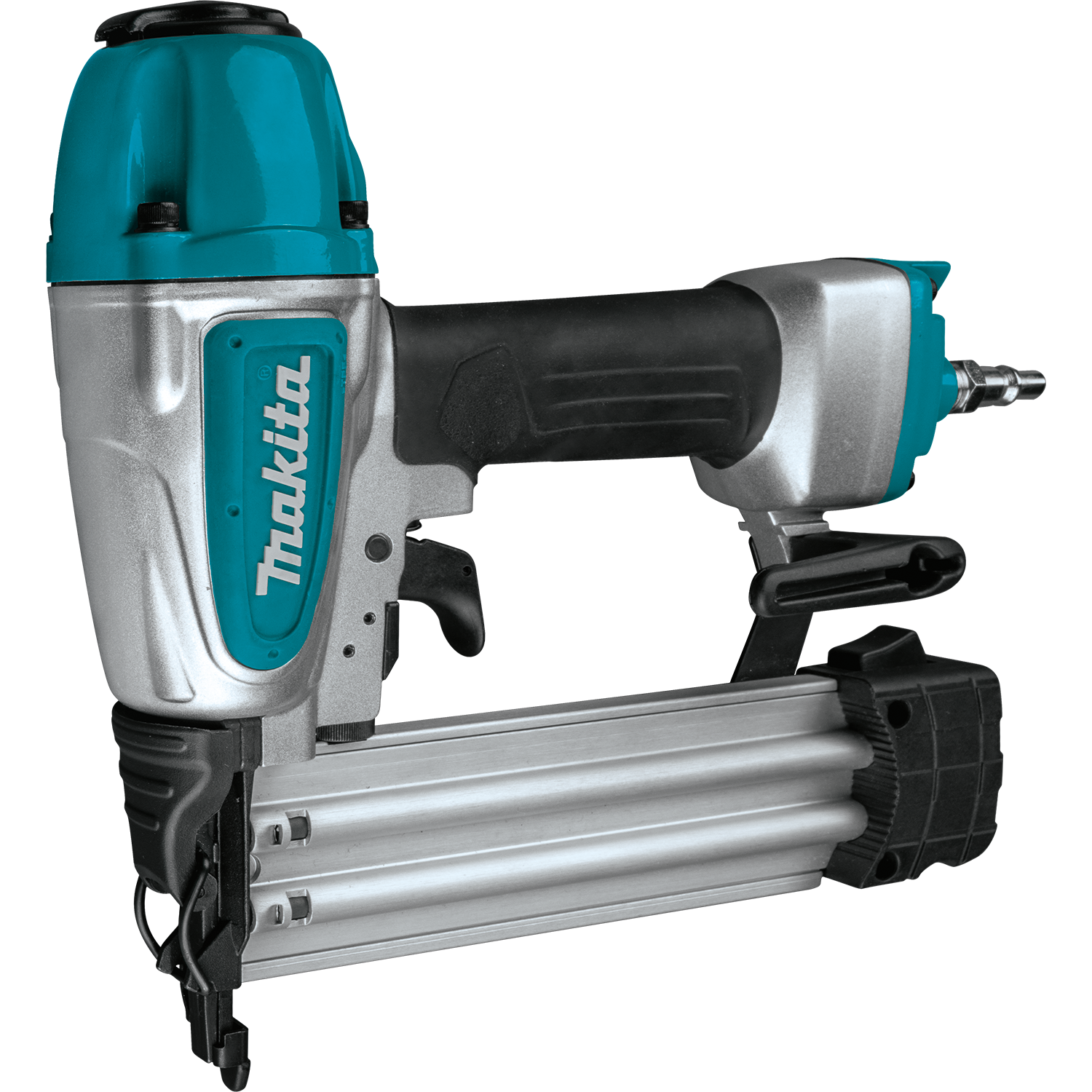 "PNEUMATIC BRAD NAILER 15-50MM MAK - 100 NAIL MAGAZINE-USES 18 GAUGE NAILS"