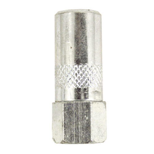"GREASE GUN COUPLER STD 4 JAW EXXO - 1\/8\" BSPT FEMALE - HEAVY DUTY"