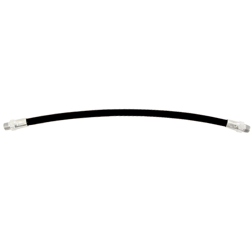 "GREASE GUN HOSE FLEX 300MM EXXO - 1\/8\" BSPT MALE - 3500 PSI"