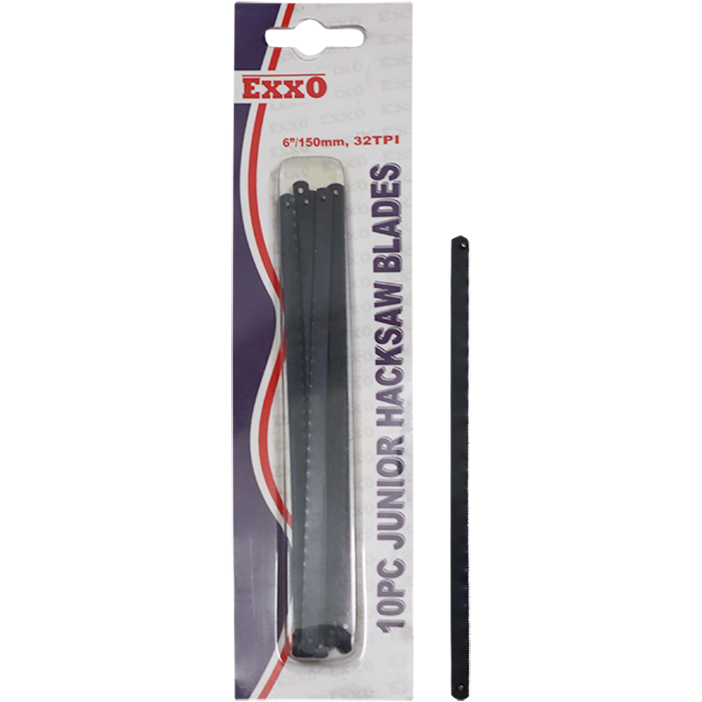 "BL HACKSAW JUNIOR 150MM 10PC EXXO - SOLD PER PACK OF 10 - FOR MINI SAW"