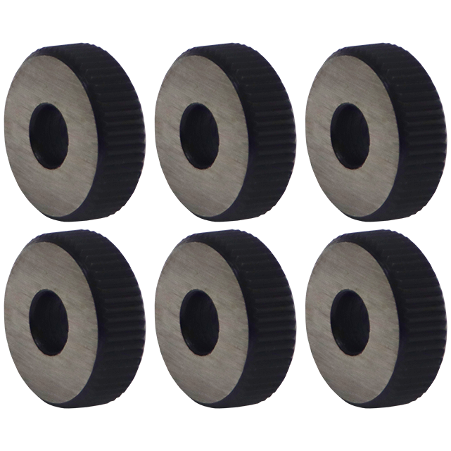 "KNURL SPARE SET  6 PCE FOR AKT0174 - COARSE \/ MEDIUM \/ FINE (LEFT & RIGHT)"