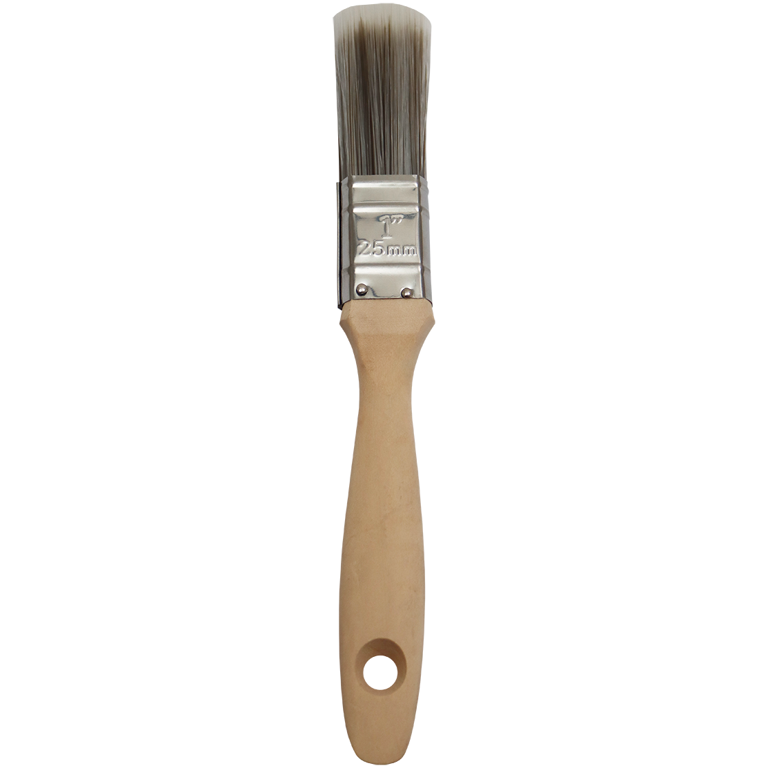 "PAINT BRUSH  25MM ARTISAN FB - WOOD HDL SYNTHETIC 50MM BRISTLE"