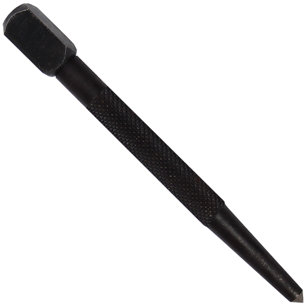 "CENTRE PUNCH  6.3 X 125MM  SQ   EXXO - SQUARE HEAD"