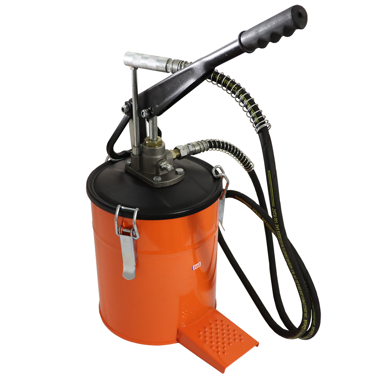 "GREASE PUMP HAND BUCKET 10L  EXXO - HAND GREASE PUMP WITH 10L BUCKET"