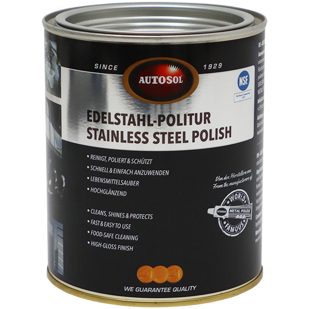 "AUTOSOL POLISH S\/S 750ML TIN - ULTRA FINE POLISHING PASTE"