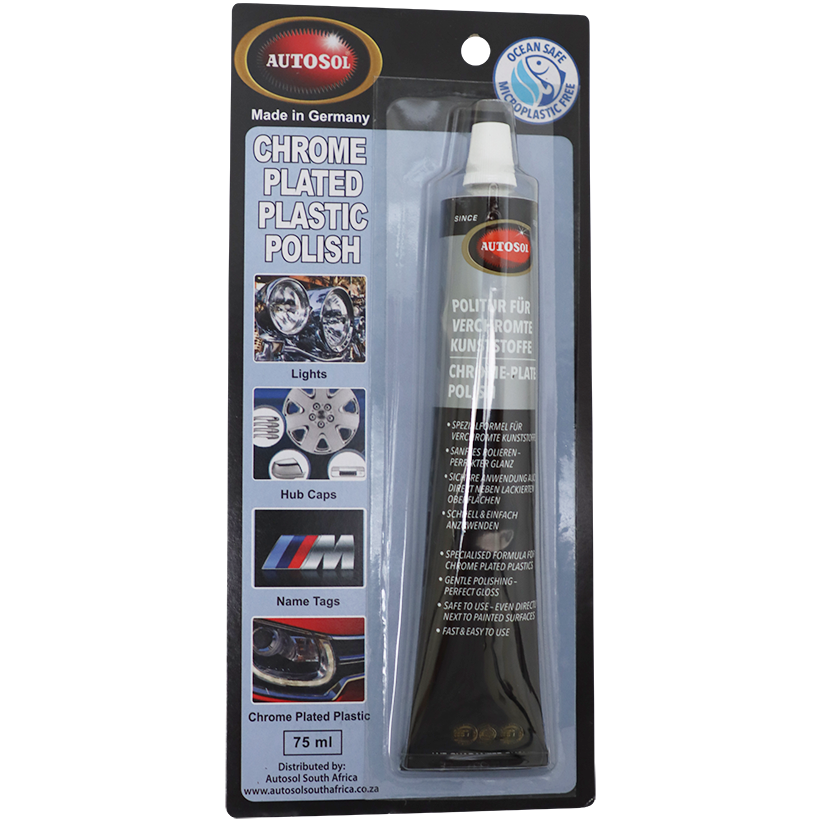 "AUTOSOL POLISH PLASTIC 75ML B\/P - PLASTIC CLEANER PASTER - BLISTER PACK"