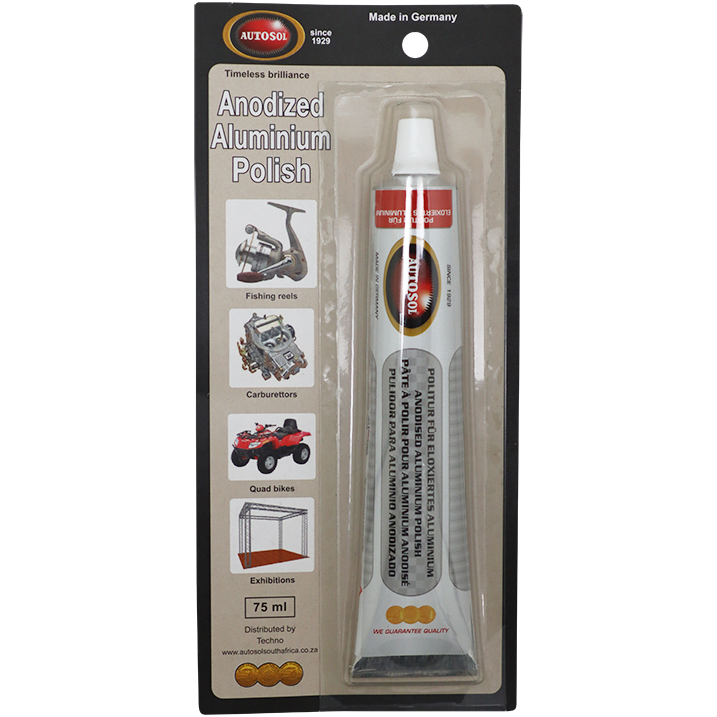 "AUTOSOL POLISH ANODISED 75ML B\/P - ANODISED CLEANER \/ POLISH - BLISTER PACK"