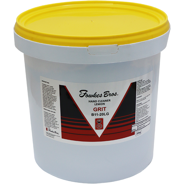 "HAND CLEAN GRIT 20KG YELLOW LID FB - PARAFFIN FREE"