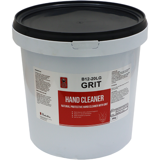 "HAND CLEAN GRIT 20KG BLACK LID FB - PREMIUM (PARAFFIN FREE)"